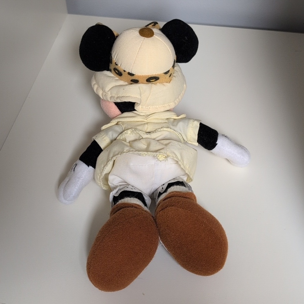 ๐2/$20๐ Safari Minnie Mouse Plush, 9.5", Good Used Condition - Picture 3 of 3